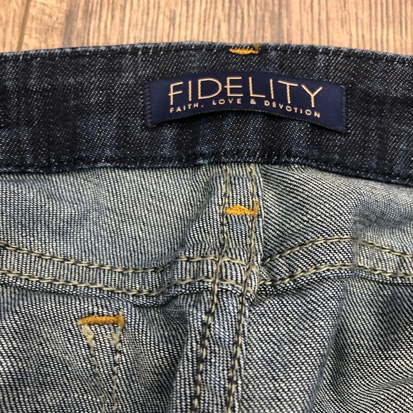 FIDELITY FAITH LOVE DEVOTION BOOT CUT DARK WASH JEANS - Picture 6 of 12
